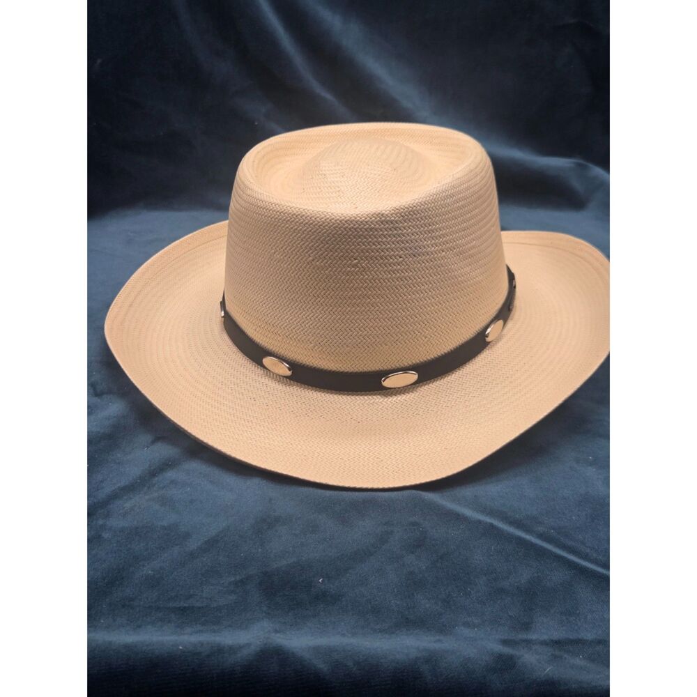 John B Stetson Royal Flush Straw Hat